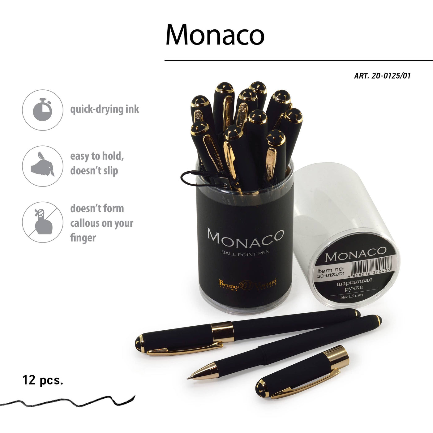 Monaco - Black